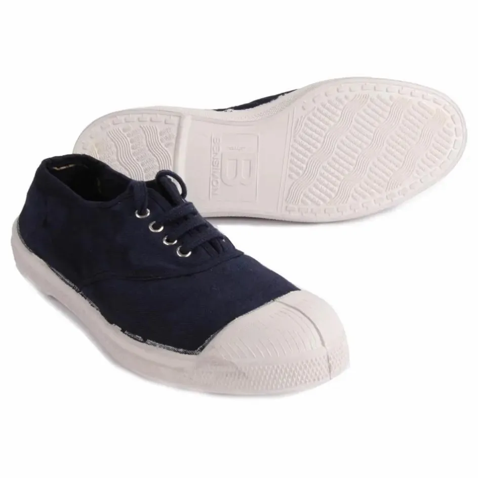 Sale Bensimon Tennis Lacets | Bleu marine