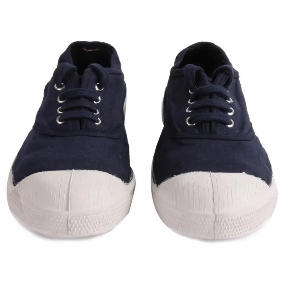 Sale Bensimon Tennis Lacets | Bleu marine