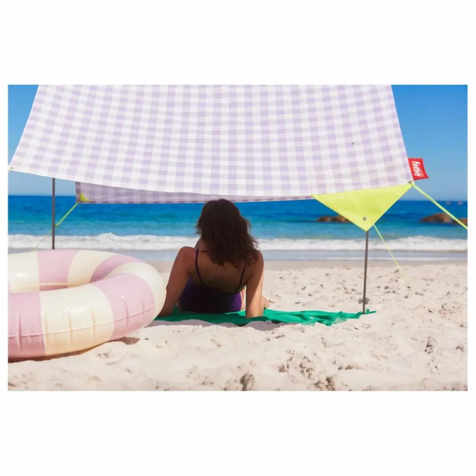 Miasun Tente de plage Vichy - Fatboy | Lilas| Mobilier De Jardin