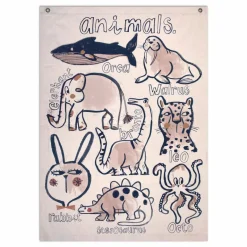 Studio Loco Tenture murale Animaux|Enfant Décoration Murale|Déco Murale Enfant