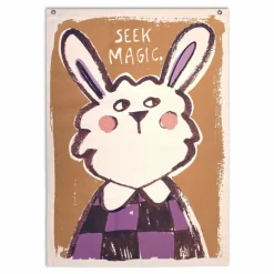 Sale Tenture murale Lapin Enfant Décoration Murale|Déco Murale Enfant