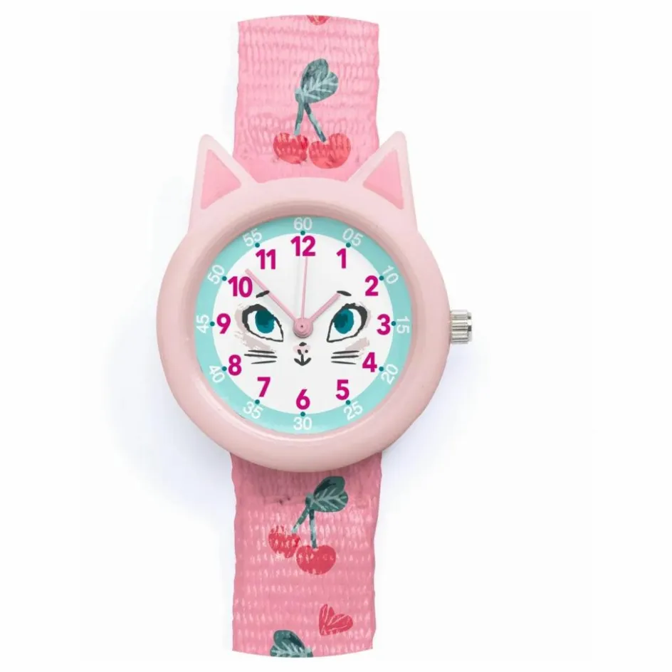 Enfant Djeco Bijoux, Montres|Accessoires De Mode*TICLOCK - Montre Chat |