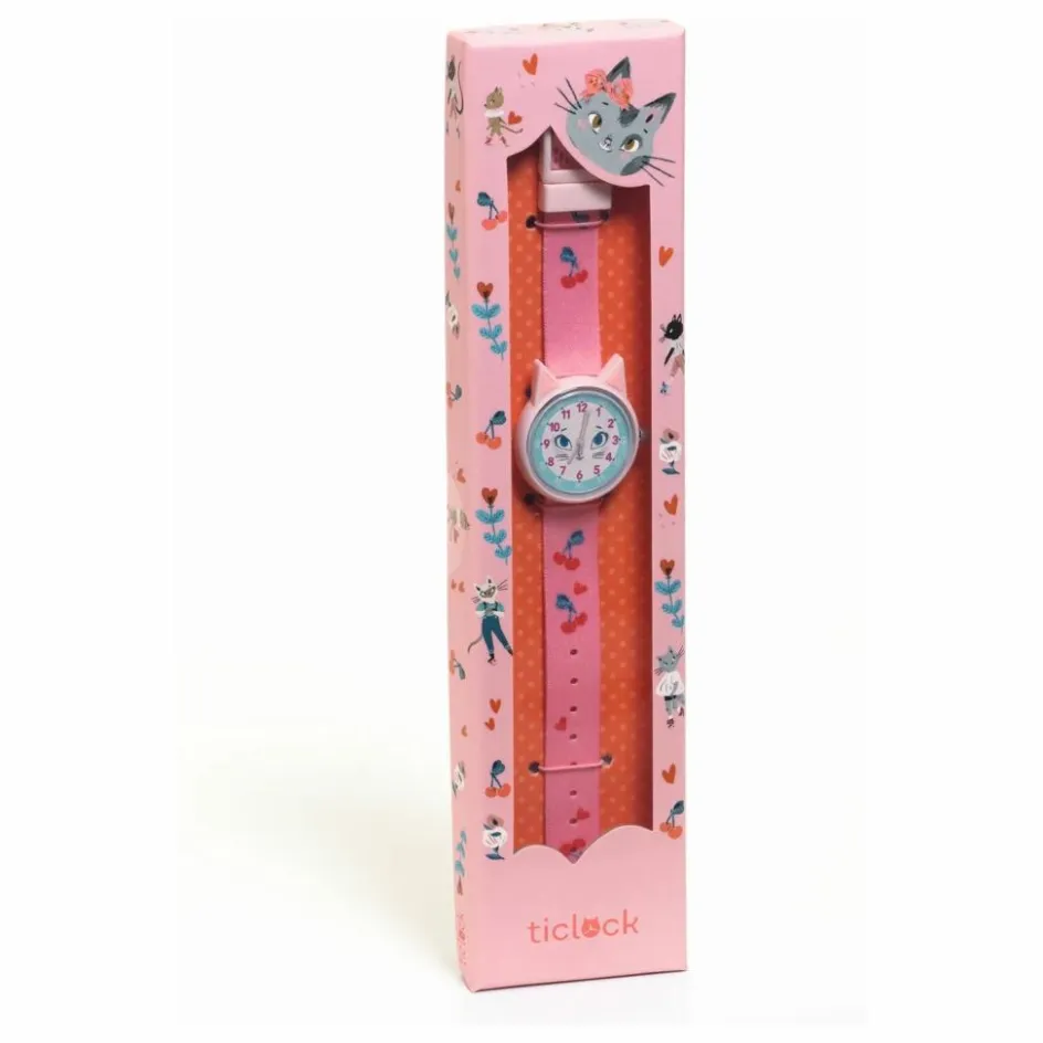 Enfant Djeco Bijoux, Montres|Accessoires De Mode*TICLOCK - Montre Chat |