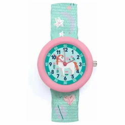 Sale Djeco TICLOCK - Montre Cheval | Bleu azur