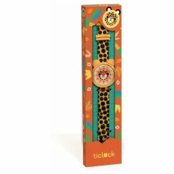 Sale Djeco TICLOCK - Montre Guépard | Orange