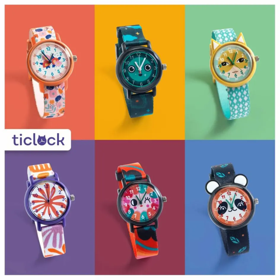 Djeco TICLOCK - Montre Panda ||Enfant Bijoux, Montres|Accessoires De Mode