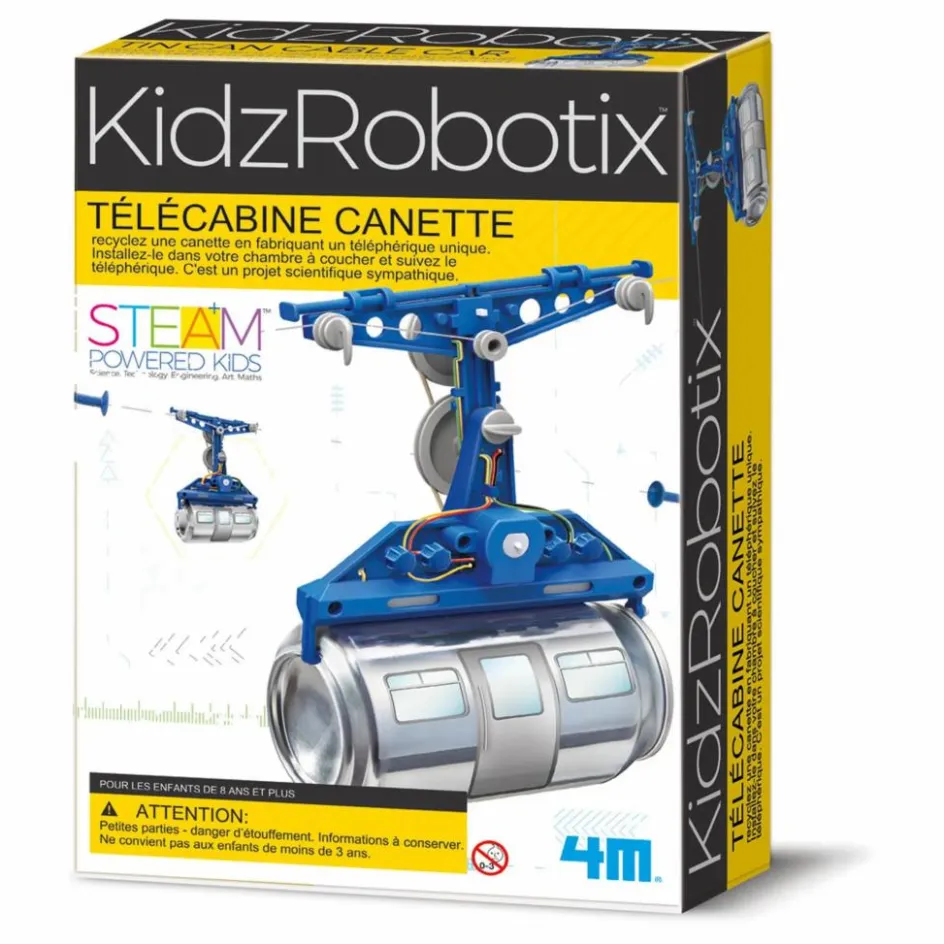 4M Télécabine canette à fabriquer| Loisirs Créatifs|Jeux Éducatifs