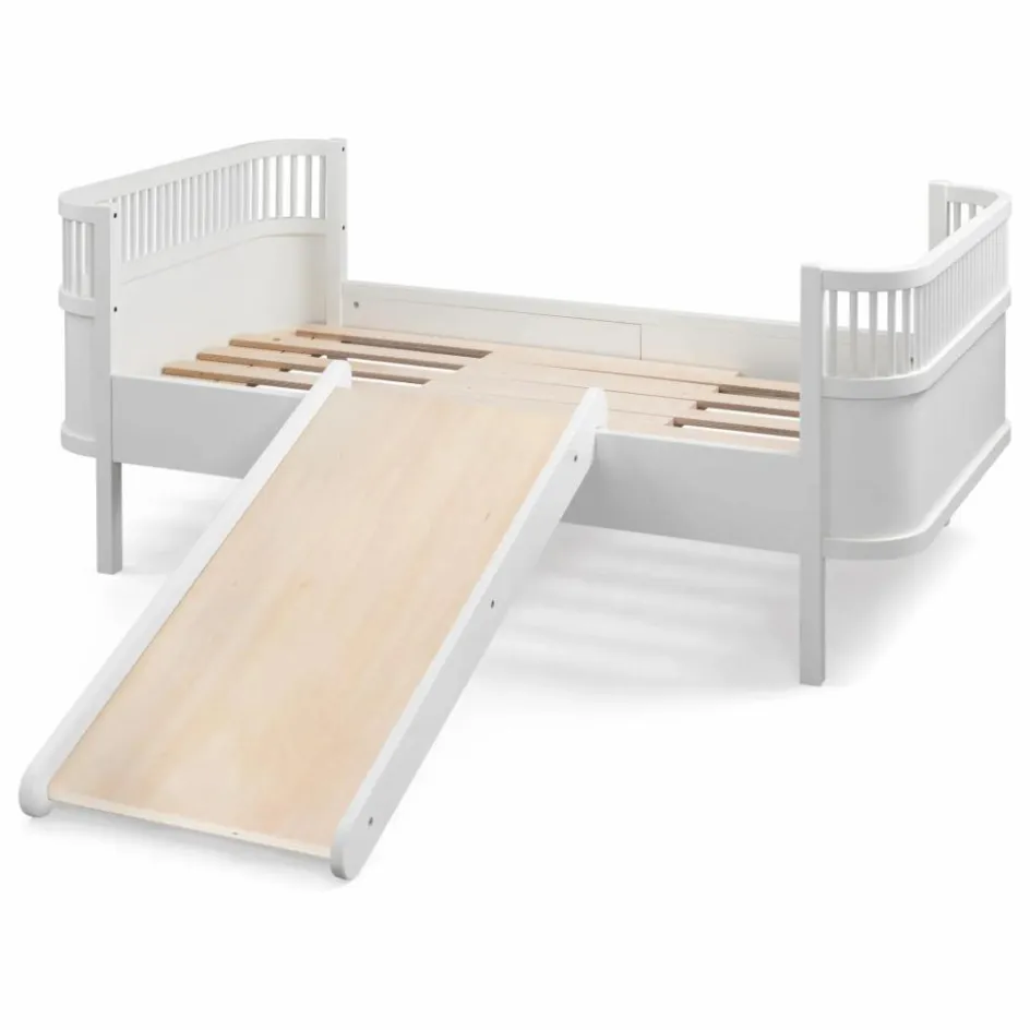 New Sebra Toboggan pour lit 2 en 1 | Blanc