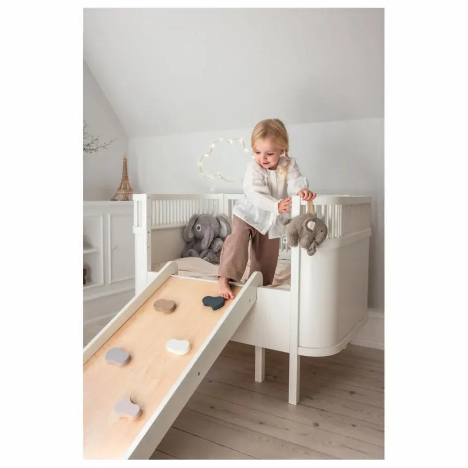 New Sebra Toboggan pour lit 2 en 1 | Blanc