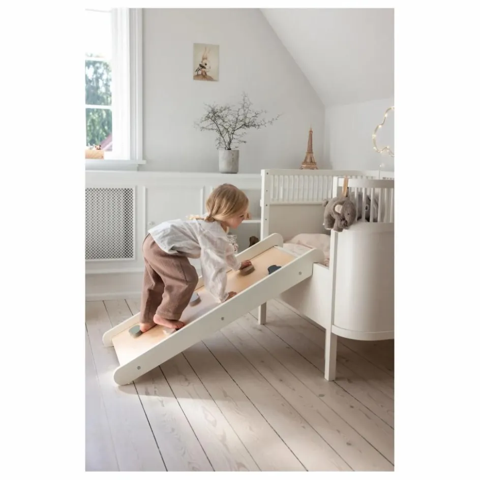 New Sebra Toboggan pour lit 2 en 1 | Blanc