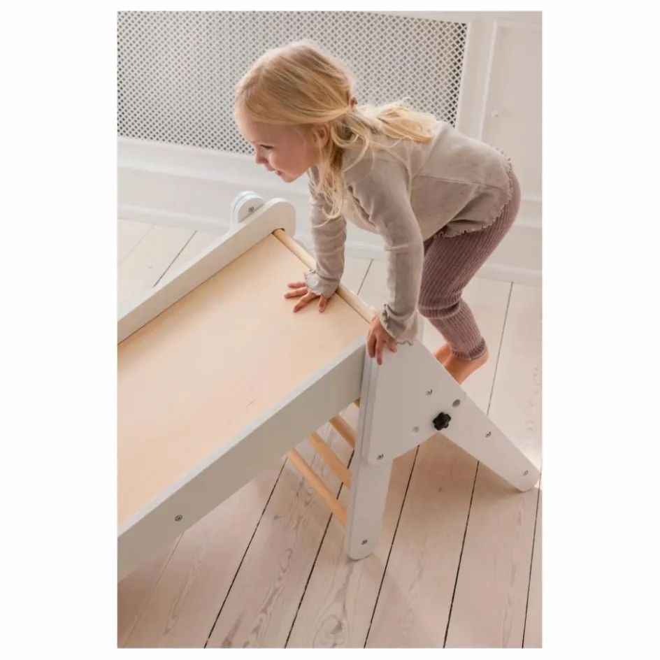 New Sebra Toboggan pour lit 2 en 1 | Blanc