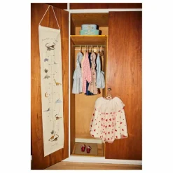 Konges Sløjd Toise Dino en coton bio|Enfant Décoration Murale|Cadeau De Naissance