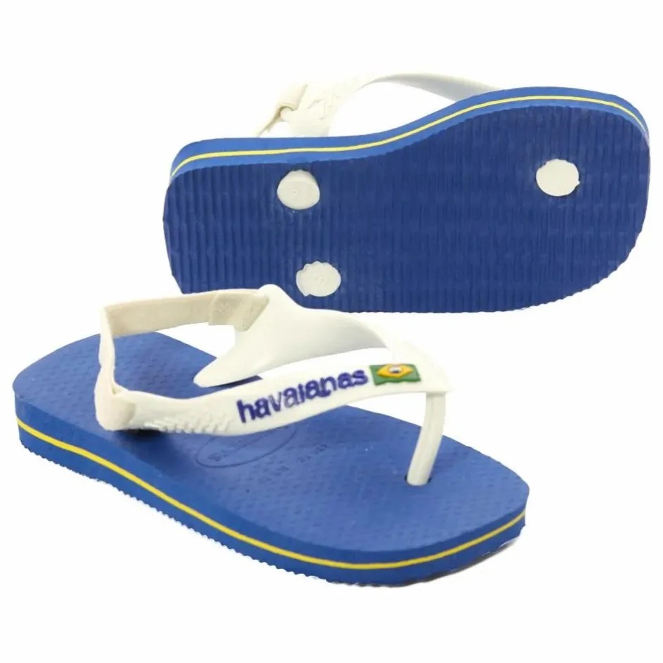 Enfant Havaianas Sandales, Espadrilles|Sandales, Nu-Pieds*Tongs Baby Brasil Logo |