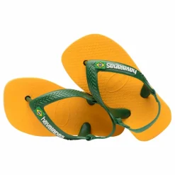 Havaianas Sandales, Nu-Pieds*Tongs Baby Brasil Logo |