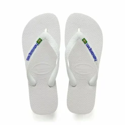 New Havaianas Tongs Brasil Logo | Blanc