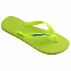 Sale Havaianas Tongs Brasil Logo Néon | Vert