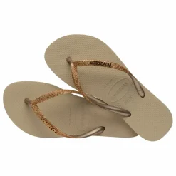 New Tongs Slim Glitter | Femme Sandales, Espadrilles|Sandales, Espadrilles
