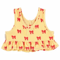 Piupiuchick Top Court Nœud Eponge Bio ||Enfant Blouses, T-Shirts|Blouses, T-Shirts