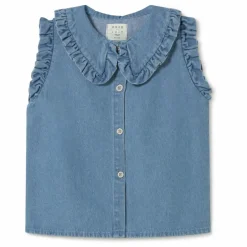 Coco au Lait Top Denim ||Enfant Blouses, T-Shirts