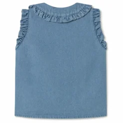 Coco au Lait Top Denim ||Enfant Blouses, T-Shirts