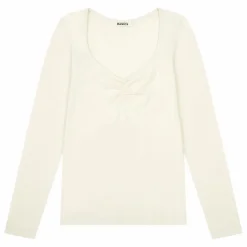 Outlet Top Femme Froncé Jersey | Femme Tee-Shirts, Polos