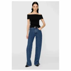 Discount Anine Bing Top Francis | Noir