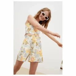 Hot the new society Top Gianni | Ecru