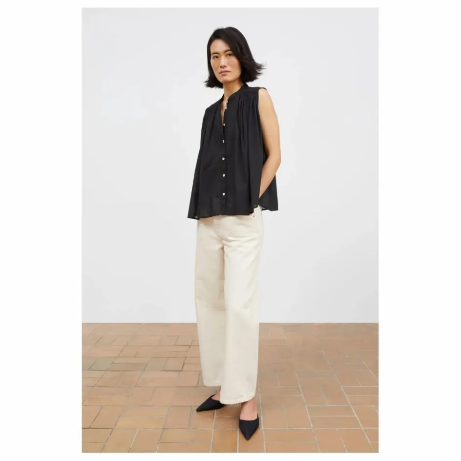 Femme Skall Studio Blouses, Chemises*Top Louise Coton Bio |