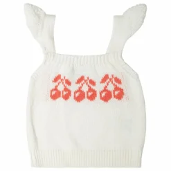 Tocoto Vintage Top Maille Cerises ||Enfant Blouses, T-Shirts|Blouses, T-Shirts