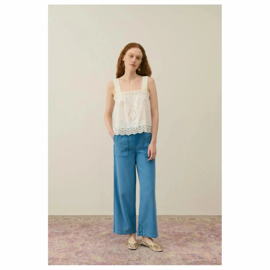 Louise Misha Top Paradine Coton Bio - Collection Femme ||Femme Blouses, Chemises