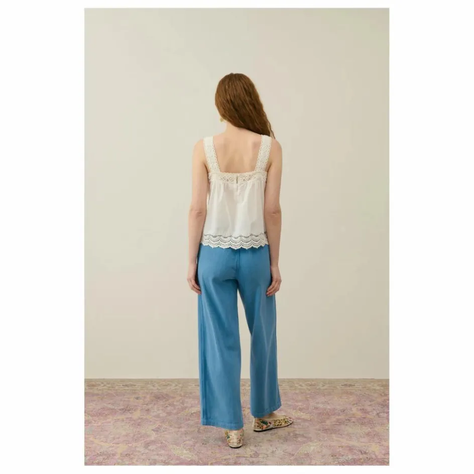 Louise Misha Top Paradine Coton Bio - Collection Femme ||Femme Blouses, Chemises