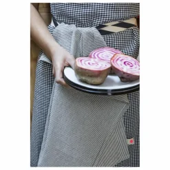 La cerise sur le gâteau Linge De Table|Art De La Table*Torchon à rayures Finette