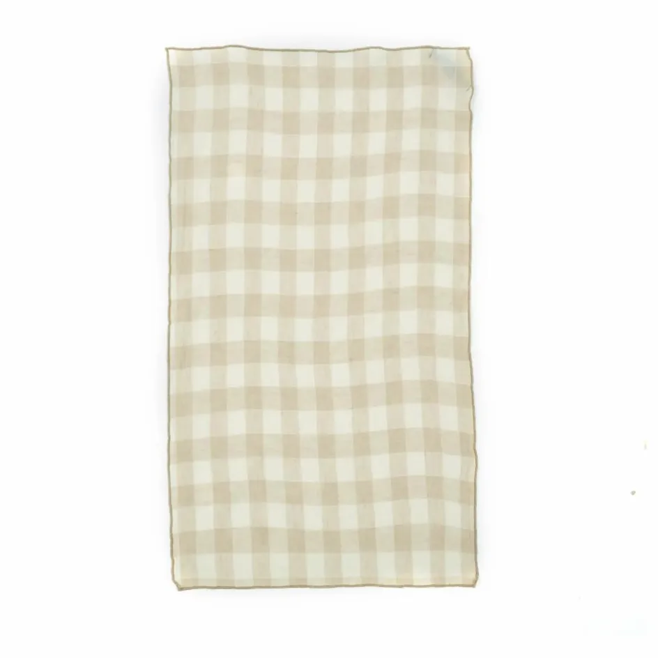 Maison de Vacances Linge De Table|Art De La Table*Torchon Bourdon en toile vintage |