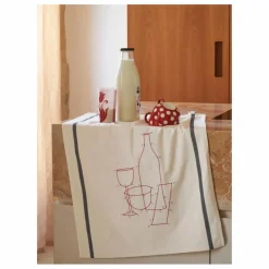 La cerise sur le gâteau Torchon Phil Drink || Linge De Table|Art De La Table