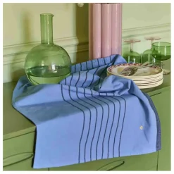 Online Torchon rayé en coton bio Piero | Linge De Table|Art De La Table