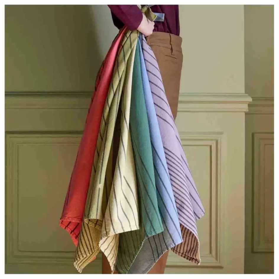 Online Torchon rayé en coton bio Piero | Linge De Table|Art De La Table
