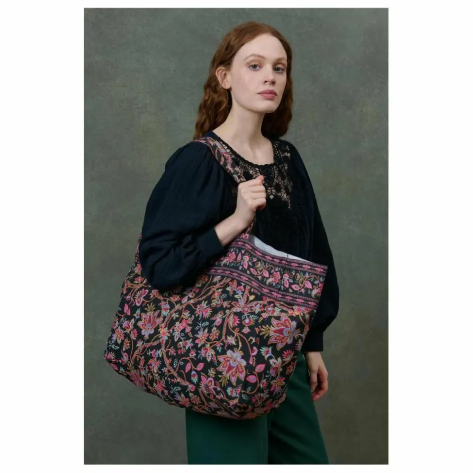 Louise Misha Tote Bag Beverly Bluebell Grove Coton Bio - Collection Femme ||Femme Cabas