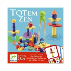 Djeco Jeux De Société|Jeux Éducatifs*Totem Zen - Jeu d'adresse et de rapidité