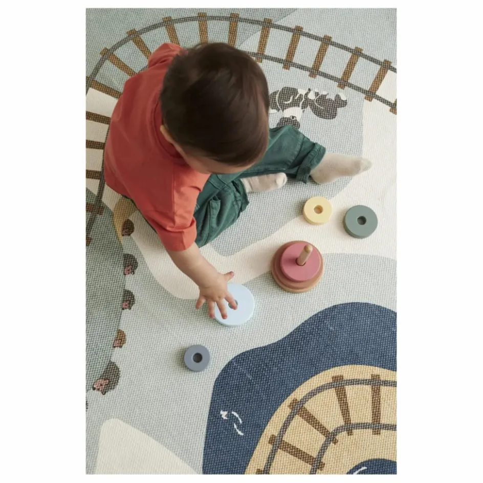 Kid's Concept Tour à empiler en bois| Jouets D'Éveil|Jouets D'Éveil