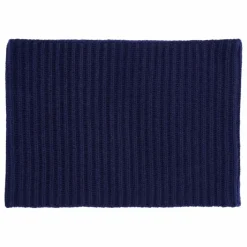 Bompard Tour de Cou Côtes 12 fils Cachemire | Bleu marine