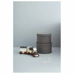 Online Kid's Concept Train avec cubes empilables en bois Multicolore