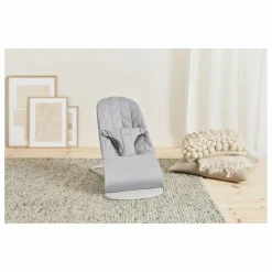 BabyBjörn Transat Bliss en coton matelassé Pétale || Transats|Puériculture