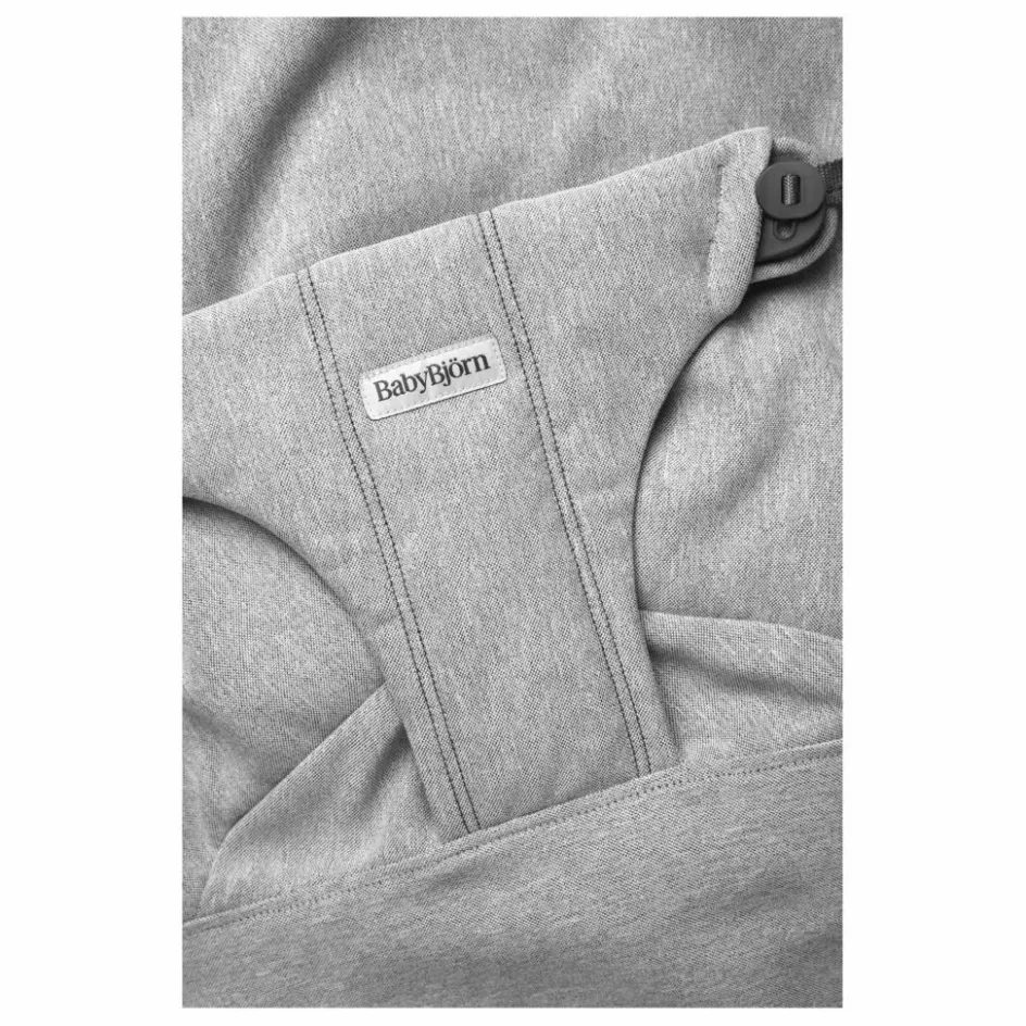 Discount BabyBjörn Transat Bliss en jersey tissé chiné | Gris clair