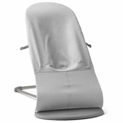 Discount BabyBjörn Transat Bliss en jersey tissé chiné | Gris clair