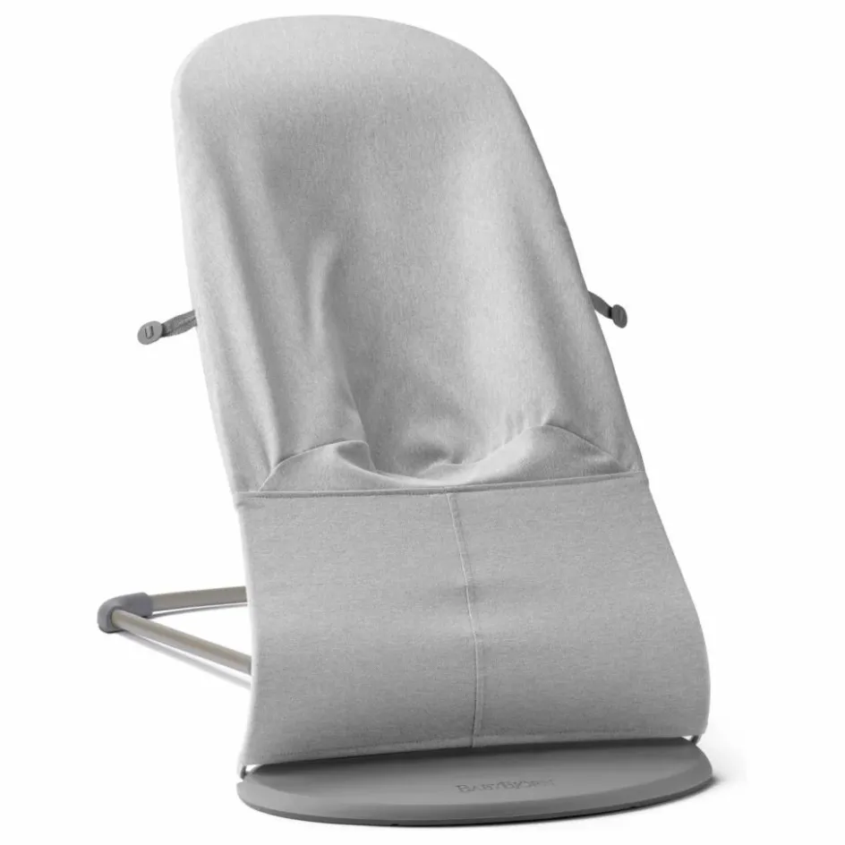 Discount BabyBjörn Transat Bliss en jersey tissé chiné | Gris clair