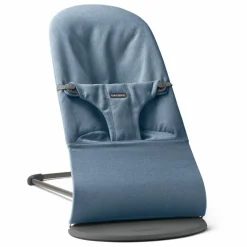 BabyBjörn Transat Bliss mélange tissé chiné | Bleu