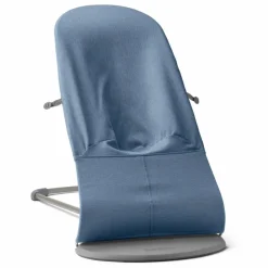 BabyBjörn Transat Bliss mélange tissé chiné | Bleu