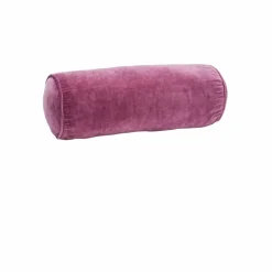 Outlet Madam Stoltz Traversin en velours | Lilas tLilas