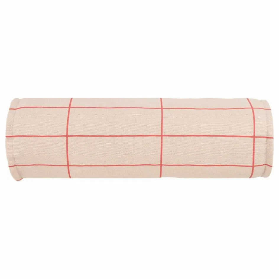 Sale Nobodinoz Traversin Vibes en coton bio | Rose pâle