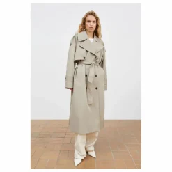 Femme Skall Studio Manteaux, Parkas*Trench Mahsa Coton Bio |